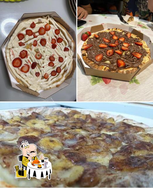 Platos en Baú da Pizza