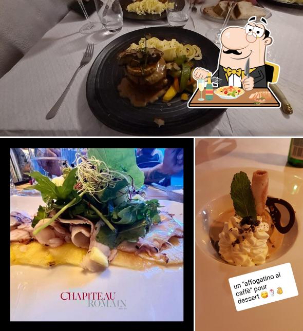Cibo al Chapiteau Romain