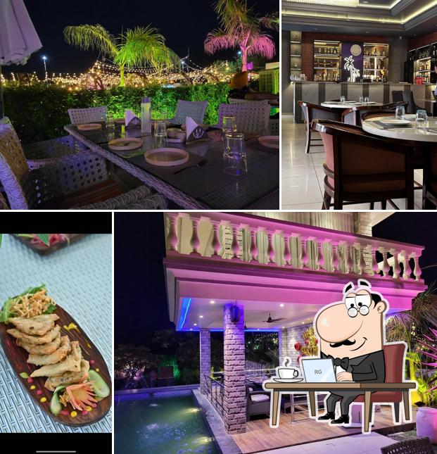 The interior of Oasis RestroBar