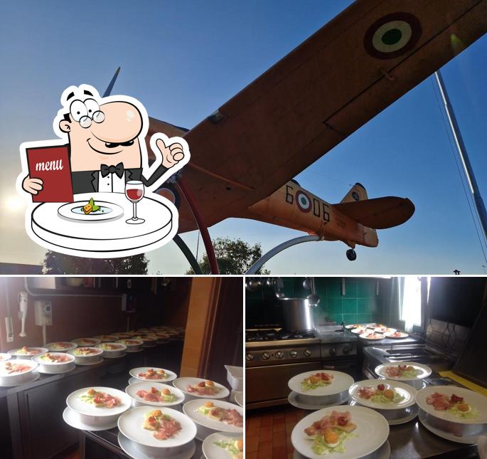 Platti al Trattoria Casa dell'aviere