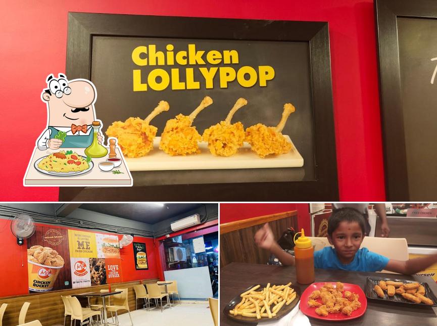 Food at meat and eat family restaurant gudiyattam