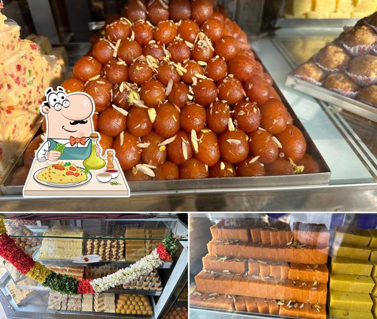 Food at Chandran sweets and snacks
