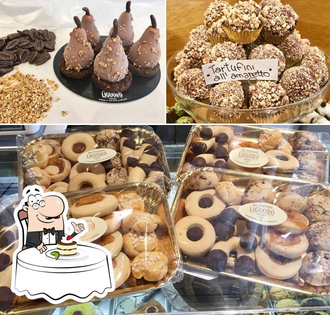 Pasticceria Liguoro propone un'ampia varietà di dessert
