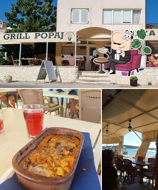 Gli interni di Grill Popaj Srima