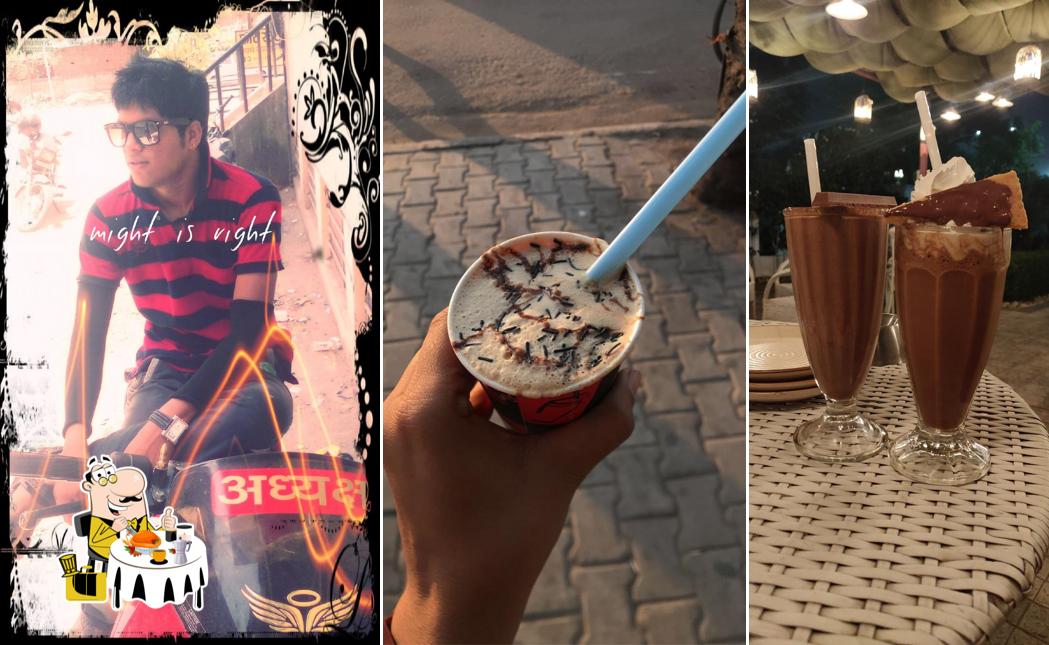 Chocolate mousse at Banna Ji Coffee Shop