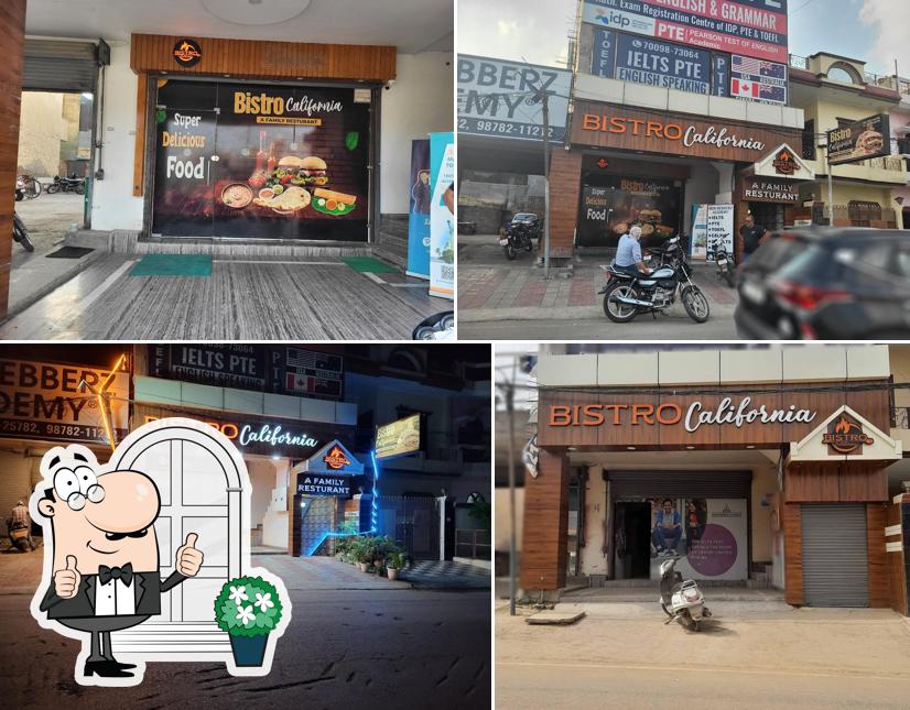 The exterior of Bistro California