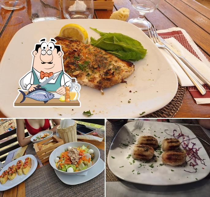 Salmone grigliato al Moka Lounge