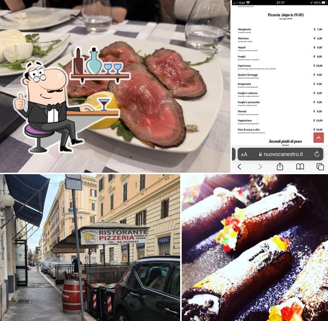 Questa è la immagine che mostra la interni e esterno di Ristorante Nuovo Canestro