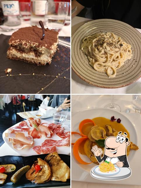 Spaghetti alla carbonara al Trattoria Pizzeria Da Pancino