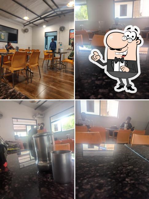 The interior of Ammulus Restaurant