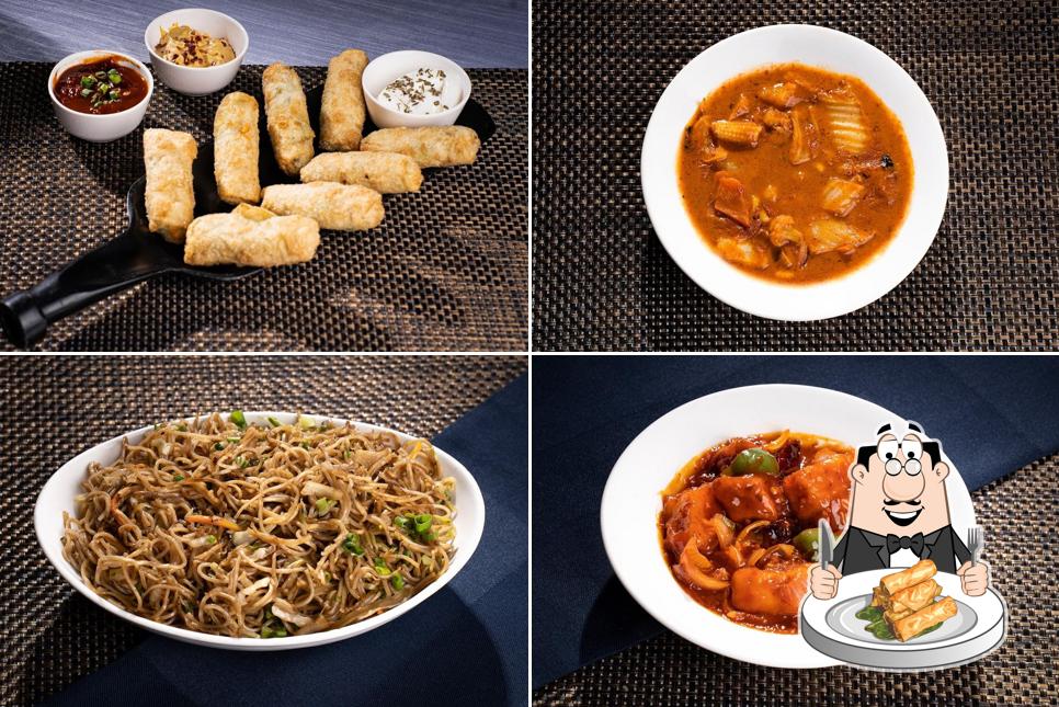 Spring rolls at Amrapali Restaurant & Bar