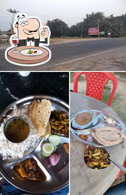 The photo of Hotel Banjara’s food and exterior