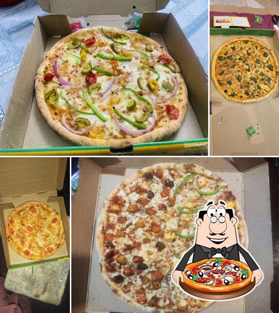 Try out different types of pizza