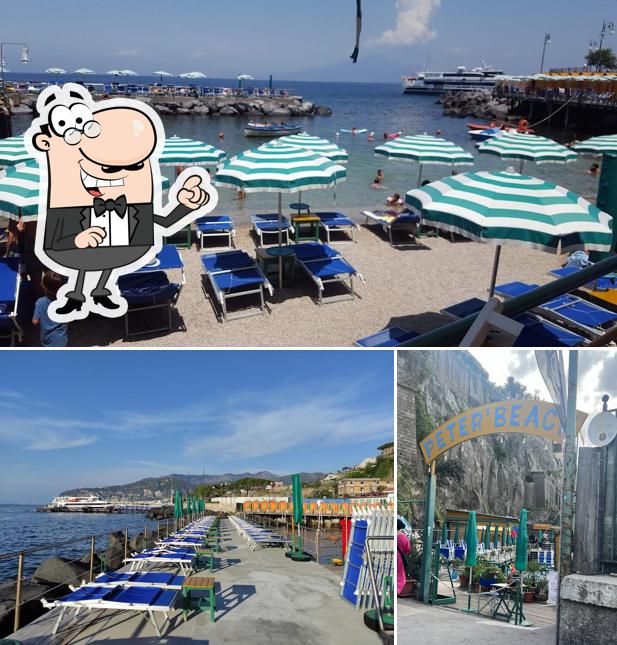 Gli interni di Peter's Beach