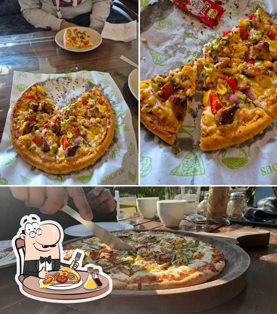 Order various types of pizza