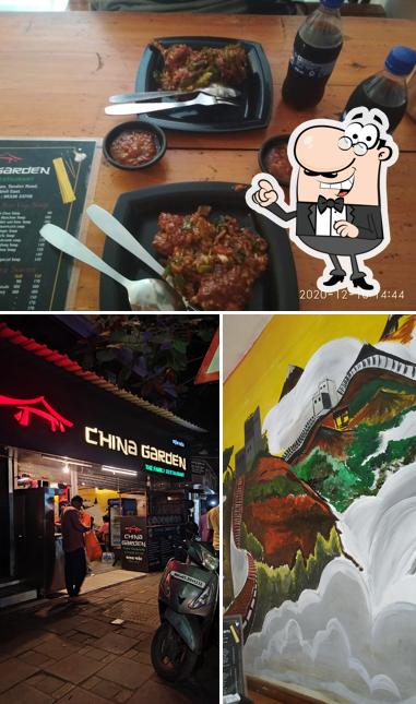 This is the photo depicting exterior and beer at MAMAMZ CHINA GARDEN