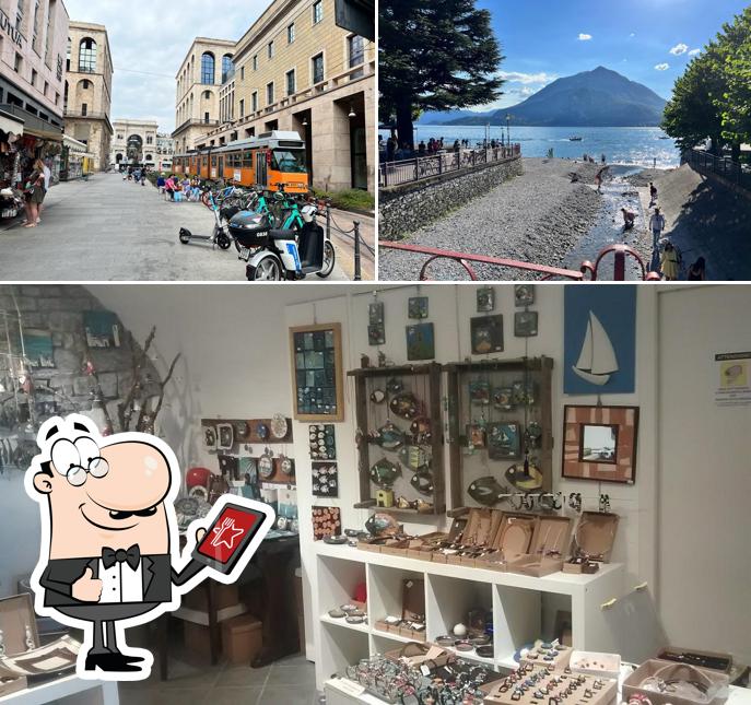 Riva Gelateria si caratterizza per la esterno e interni