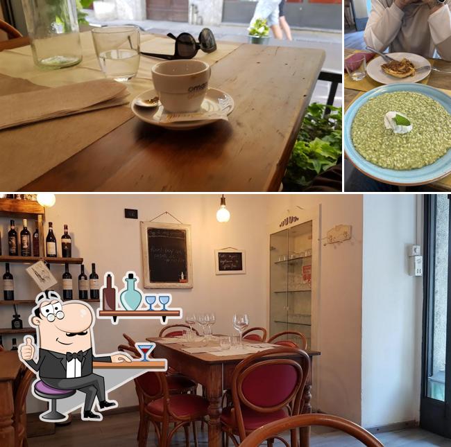 Gli interni di Bistrot Muralto