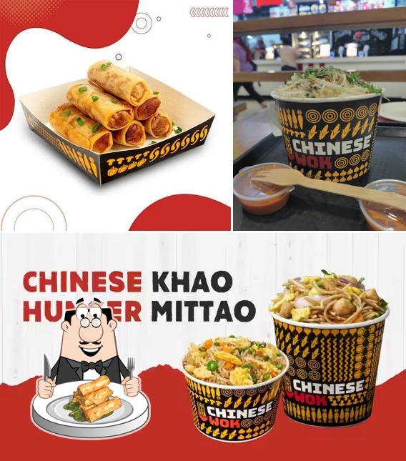 Spring rolls at Chinese Wok