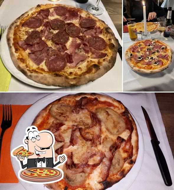 Scegli tra le molte varianti di pizza
