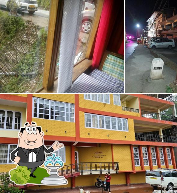 The exterior of Hotel Bhansa Ghar
