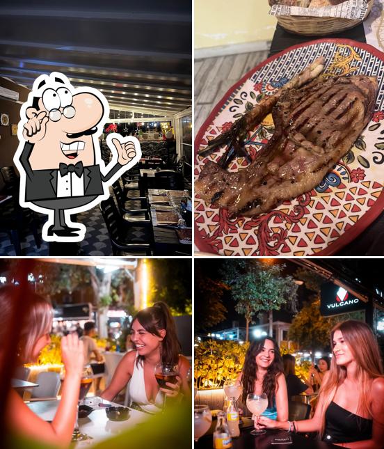 Siediti a un tavolo di Vulcano Etna Pub