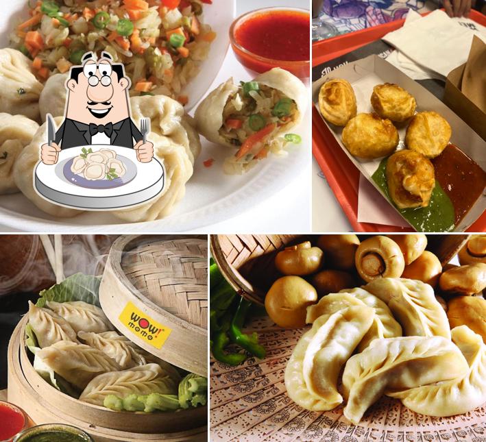 Dumplings at Wow! Momo