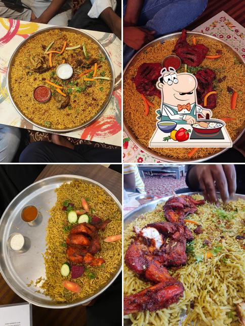 Paella at Al Saba Arabian Mandi Restaurant