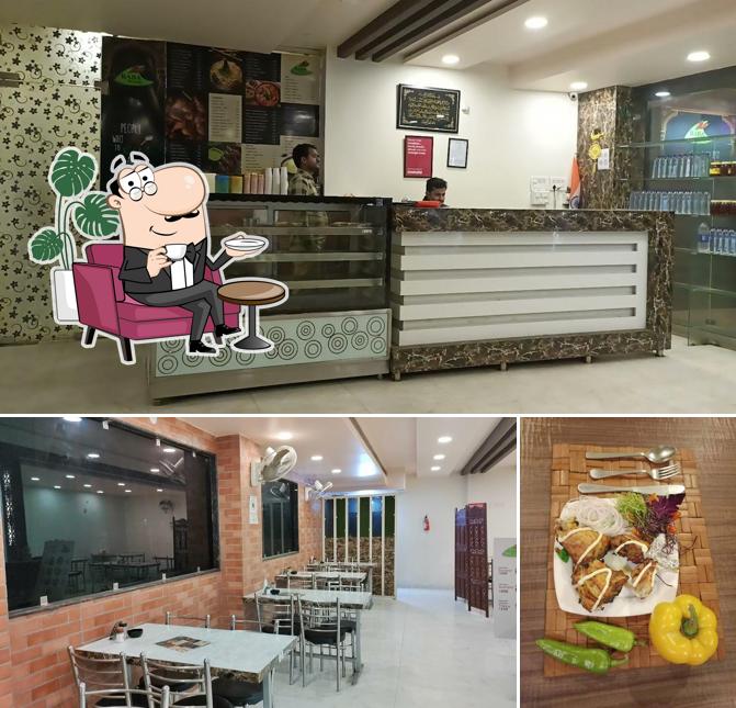 The interior of Baba Biryani