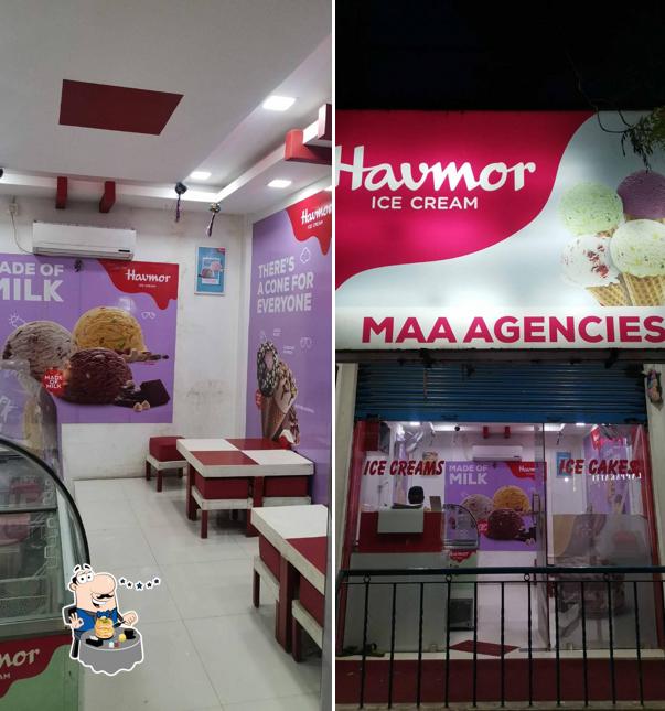 Food at Havmor Ice-cream