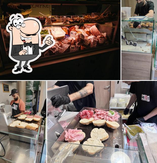 Dai un'occhiata agli interni di Mò Mortadella Lab Via De Monari