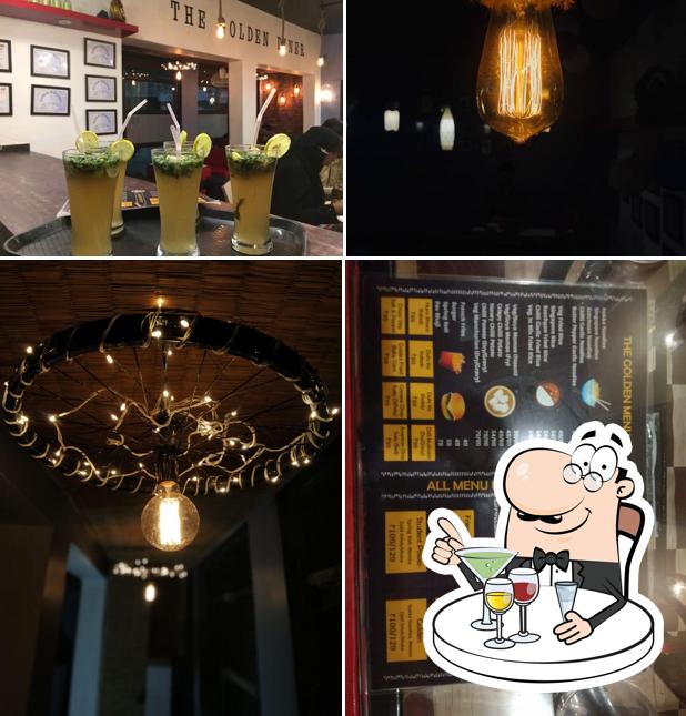 The Golden Diner serves alcohol