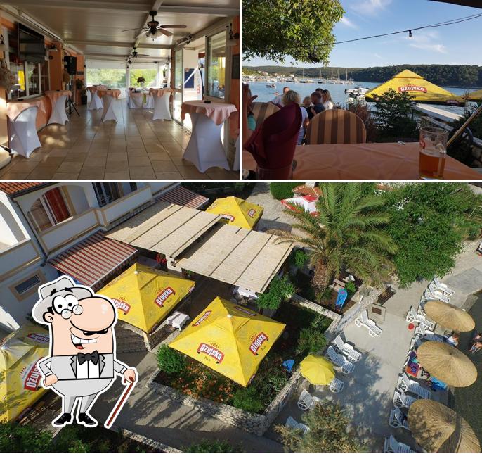 Puoi goderti l'aria fresca dal dehors di Restaurant Dupin