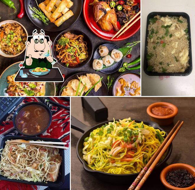 Food at China Town Express