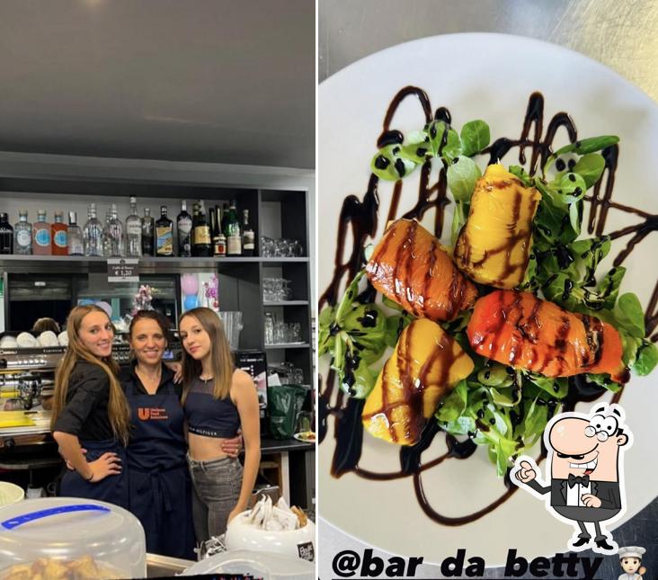 Gli interni di Da Betty
