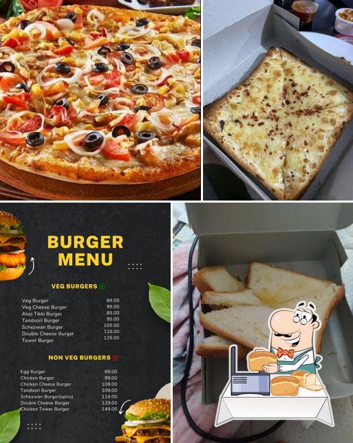 Garlic bread at Continental Bistro