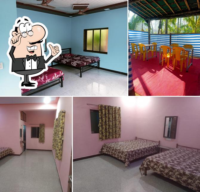 The interior of Janai cottage