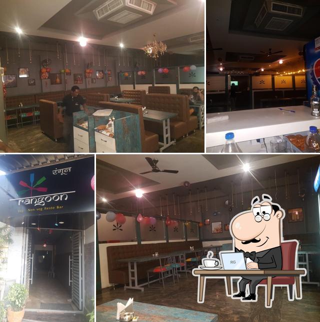 Check out how Rangoon Veg - Non veg Resto Bar looks inside
