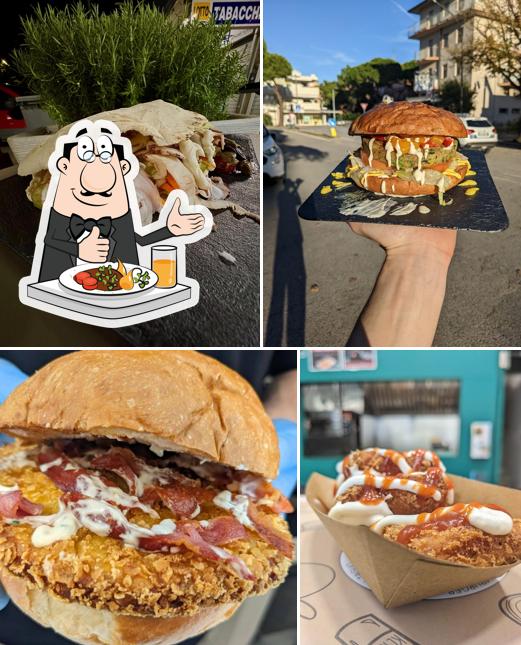 Panino con maiale stirato al Rio - Hamburger, Fritti, Pizze al Taglio
