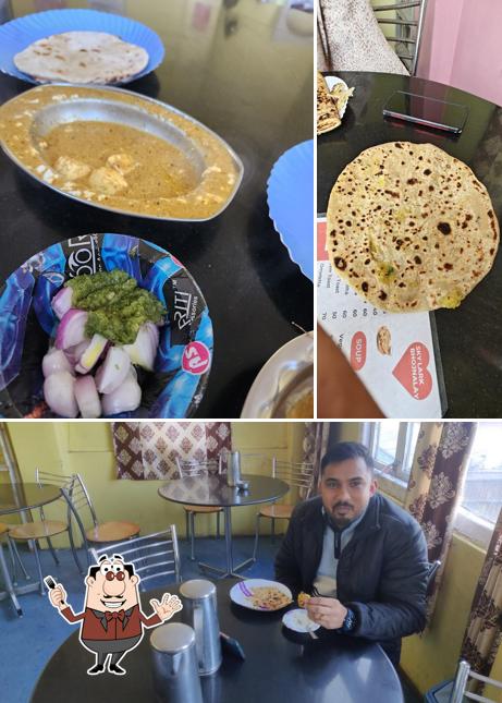 This is the image displaying food and interior at Skylark Bhojnalya