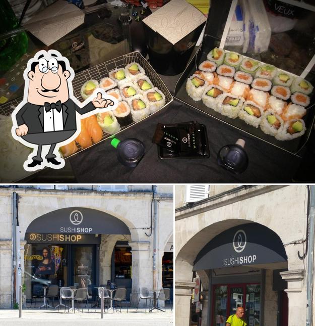 Sushi Shop La Rochelle se distingue par sa intérieur et sushi