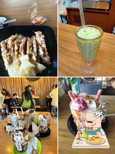 Food at CoCo MoCo, Café