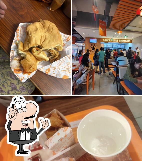 Popeyes - Famous Louisiana Chicken is distinguished by interior and food