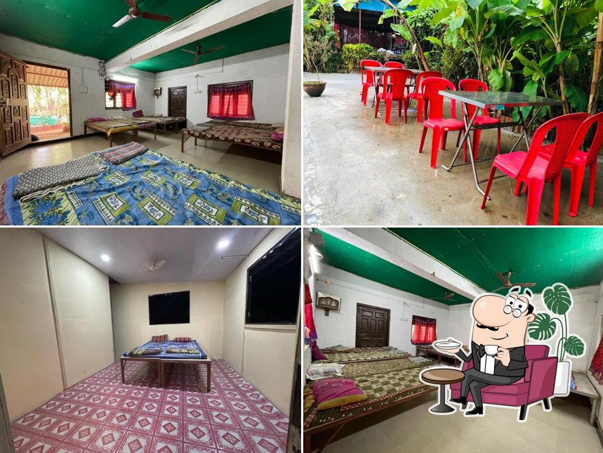 The interior of Bagade Farm House Best Budget Farm Houses near Mumbai affordable farm houses near mumbai pune