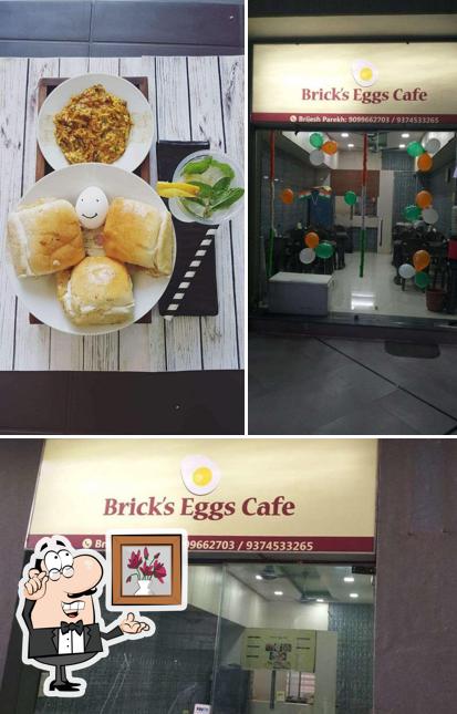 The interior of Brick's Egg Cafe