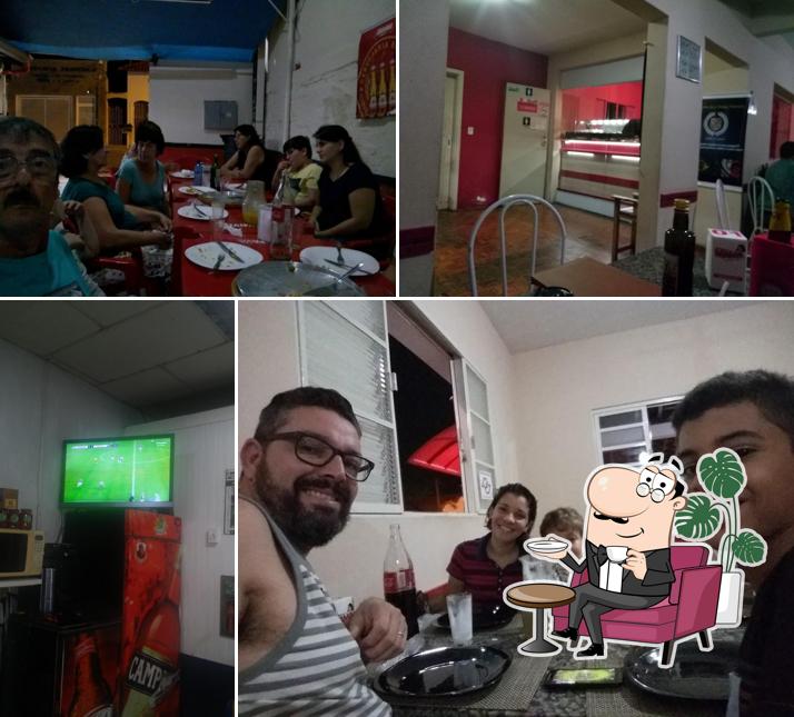 O interior do Varanda Itália