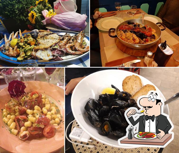 Cibo al Ristorante L'Acqua Cheta