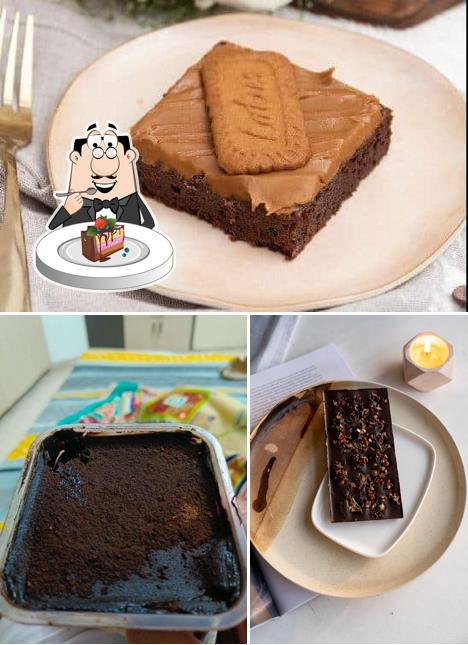 Chocolate cake at Baked By Nini's - Stadium