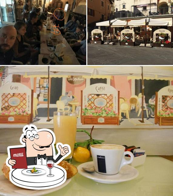 Cibo al Gran Caffè Royale