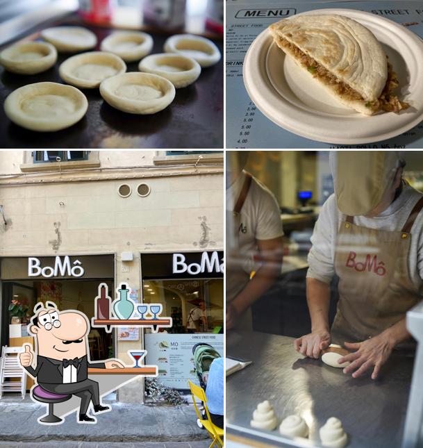 La foto di interni e cibo da Bomô